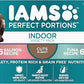 IAMS Perfect Portions Indoor Adult Wet Cat Food Cuts in Gravy Variety Pack, Salmon and Tuna Recipes, 2.6 oz. Easy Peel Twin-Pack Trays (12 Count, 24 Servings)
