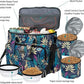 BAGLHER Dog Travel Bag, Pet Travel Bag (ALL Pet Travel Supplies), With 2 Pet Food Containers and 2 Collapsible Silicone Bowls; Essential Kits for Pet Travel Hawaii