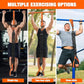 Pull Up Assistance Bands,Up to 300 lbs Assistance,Adjustable Heavy Duty 4 Resistance Bands for Pull up, with Feet/Knee Rest, Handle and Door Anchor for Home Gym Fitness Exercise Strength Training