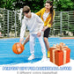 Libima 4 Pcs Rubber Basketball with Pump Official Size Indoor Outdoor Basketball Game Practice Training Kid Teen Women Men Streetbball Sport Gift Back to School