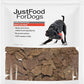 JustFoodForDogs Limited-Ingredient Beef Liver Healthy Dog Treats, Preservative-Free, Made in The USA, 5 oz