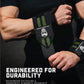 Gymreapers Weightlifting Wrist Wraps (IPF Approved) 18" Professional Quality Wrist Support with Heavy Duty Thumb Loop - Best Wrap for Powerlifting Competition, Strength Training, Bodybuilding