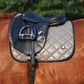 Harrison Howard Dressage Saddle Pad High-Performance Leather Saddle Pad for Horse Riding with Excellent Shock Absorption