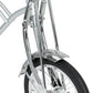Schwinn Krate Classic Sting-Ray Bike, 20 Inch Bike for Kids or Adults, Steel Frame & Springer Fork, Fenders, Single Speed, Coaster Brake, Grey Ghost, Lemon Peeler, Coal, Grape, Orange or Apple