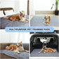 Sunheir 2-Pack Extra Large Reusable Dog Mat for Floor, Dog Playpen, Non-Slip Waterproof, Super Absorbent Washable Pee Pads for Dogs, Pet Whelping Pads, Crate (36" x 41", Light Grey)