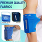 HiRui Running Armband Sleeve Universal Sports Armband Cell Phone Holder Armband for Exercise Workout, Compatible with iPhone 16/15/14/13/Plus/Pro Samsung Galaxy All Phones (L, Blue)