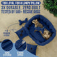 Luxury Cat and Dog Bed Chesterfield – Handcrafted Velvet Throne for Dogs | Joint Support, Calming & Temp-Regulating Comfort | Durable 5+ Years, Anti-Claw, Washable 100+ Times – S, Blue
