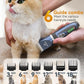 oneisall Cat Clippers and Paw Trimmer 3 in 1 Cat Grooming Kit,Cat Clippers for Matted Hair,Cordless Kitty Shaver for Matted Long Hair,2 Speed Pet Clippers