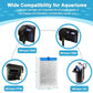 12 Pack Large Replacement Filter Cartridges Compatible with Tetra Whisper Bio-Bag Filters Large Aquarium Filter Cartridges for Whisper 20i/40i IQ20/30/45/60 PF20/30/40/60 Power Filters