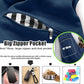 Tomkas Small Dog Sling Carrier - Zipper Pocket & Adjustable Strap - for 3-10 lbs Pets(Dark Blue)