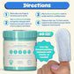 All-in-1 Dog Teeth Cleaning Wipes | Enzymatic Whitening + Premium Scrubbing Beads | No Mess, Pet Dental Wipes & Finger Tooth Brushing Kit | Plant-Based Dental Care for Cats & Dogs (60 Count)