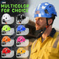 AOLAMEGS Construction Safety Hard Hat - ANSI Z89.1 Type Ι OSHA Approved Safety Helmets with Chin Straps Lightweight Reflective Vented ABS Hard Hats For Men Women Industrial Workwear 6-point Suspension
