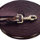 Premium Horse Training Lunge Line with Alloy Trigger Buckle for Accurate Equestrian Training of 26 Foot (8 Meters)