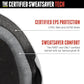 Triple Eight The Certified Sweatsaver Helmet with Visor for Roller Derby, Skateboarding and BMX