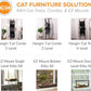 K&H Pet Products EZ Mount Cat Window Perch for Large Cats, Sturdy Kitty Sill Window Hammock Bed, Steel Frame, Sturdy Suction Cups, Washable Shelf Cover, Foldable - Fits 27"W X 23"H Glass Spaces