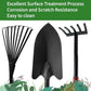 Set of 7 Gardening Tool Set, Rust-Resistant Handy Tools for Gardening, Ideal Gardening Gift Set, Including Trowel, Weeder, Hoes, and Rakes (Red)