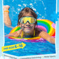 NSSIW Swim Goggles Swimming Kids-Goggles: Anti Fog No Leak with Nose Clip Earplugs for Girls Boys Youth 6-14 3 Pack