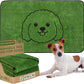 Qeils Reusable Puppy Pads, Washable Pee Pads for Dogs 2 Pack Durable Absorbent Leakproof Dog Training Pads for Home or Travel, Non-Slip Wee Wee Pads Potty Pads 48"x30"
