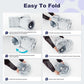 Tempcore Plush Pet Cat Tunnel Tube Cat Toys 3 Way Collapsible, Tunnels for Indoor Cats，Kitty Tunnel Bored Pet Toys Peek Hole Toy Ball Puppy, Kitty, Kitten, Rabbit Light Grey