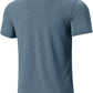 Moisture Wicking Quick Dry Soft Pickleball Workout Hiking Camping Running Shirts for Men Outdoor Sports