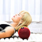 Leewadee Small Yoga Bolster – Shape-Retaining Cervical Neck Roll, Tube Pillow for Comfortable Reading, Kapok Filling, 22 x 6 x 6 inches