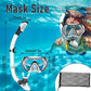 Snorkeling Gear, Dry Snorkel Set180° Panoramic Wide View,Anti-Fog Scuba Diving Mask, Professional Snorkeling Gear for Free Breathing, Swimming, Diving