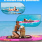 Inflatable Paddle Board 11' x 35'' Wide Stable Design,Stand Up Paddleboard with Sup Accessories Backpack,Pump,Ankle Leash,Adjustable Paddle,Non-Slip Comfort Deck for Adult Youth