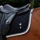 Close Contact Non-Slip Design Horse Riding Pad Moisture-Wicking Shock Absorbing English Saddle Pad for Horses