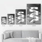 Personalized Father's Day Family Names Street Custom Multi-Name Date of Birth Vintage Street Sign Happy Fathers Day Poster Canvas Wall Art Best Gifts for Dad Husband from Daughter Son Wife Kids #1