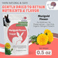 Snout and Shell Small Pet Mega Pack – 6 Natural Treats: Pea Flakes, Dandelion, Raspberry Leaf, Marigold, Rose Petals & Hibiscus – For Rabbits, Guinea Pigs, Chinchillas & More – Foraging & Health Boost