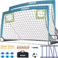 Kids Soccer Goal for Backyard, 6x4 9x5 FT Portable Soccer Nets Pop Up with Ball, Agility Ladder, Cones, Target & Carry Bag for Toddler Youth Outdoor Indoor Training Practice Sports Games Play