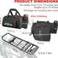 Bike Bags for Bicycle Rack Bags,18-20L Pannier Trunk Pannier with Rain Cover,Water Resistant Ebike Saddle Bag for Rear Rack handlebar Shoulder Bag for Commuter Travel Outdoor Cycling,900D
