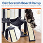 Cat Tree Tower 63in Multi-Level Cat Tower for Indoor Cats with Sisal Scratching Posts, Condo, Hammock, Dangling Ball and Extended Platform for Cats to Play, Dark Grey