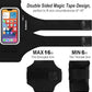 Armband for Samsung Galaxy S25 Ultra/S24 Ultra/S23 Ultra/S22 Ultra/S21 Ultra/S20 Ultra/S25+/S24+/S23+/S22+/S21+/S20+/S10+/S9+/S8+, with Zipper Pocket for for Galaxy Buds (Black)