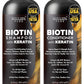 Biotin Shampoo and Conditioner Set with Keratin - Sulfate-Free Advanced Anti-Thinning, Hair Growth Shampoo and Conditioner Combo Repair Formula - with DHT Blockers, for Men & Women - 16 fl oz each