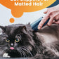 oneisall Quiet Pet Clippers, Cat Clippers for Matted Hair, Cordless Cat Hair Trimmer for Paw, Waterproof Pet Trimmers for Cats, Pet Shaver for Dogs and Cats