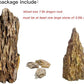 Natural Dragon Rock Carefully Selected Mixed Sizes, Decorative Aquarium Rocks, Aquarium Stones for Fish Tank (7.1lb-Large)