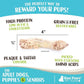 Raw Paws Freeze-Dried Chicken Necks for Dogs & Cats (4-Ounce) - Made in USA - Raw Freeze Dried Dog Treats - Chicken Necks for Cats - Single Ingredient Chews