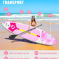 Inflatable Stand Up Paddle Board with SUP Accessories, Anti-Slip EVA Deck, 11'*33" Inflatable Paddle Boards for Adults & Youth of All Skill Levels