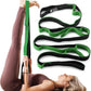 SPECIAL SUPPLIES Yoga Strap for Stretching, Stability Training, Fitness, Flexibility, Physical Therapy, Home Workout Equipment, Strength Training, and Pilates (Green)