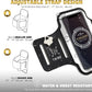 TRIBE Running Phone Holder Armband. iPhone & Galaxy Cell Phone Sports Arm Bands for Women, Men, Runners, Jogging, Walking, Exercise & Gym Workout. Fits All Smartphones. Adjustable Strap, CC/Key Pocket