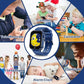 Goodatech Smart Watch for Kids 4-12 Years Boys Girls, 26 Puzzle Games,Camera,Video Music Player,Pedometer,Flashlight,Alarm Clock, Learning Education Toys Gifts (Blue)