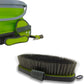 Collapsible Grooming Kit 10 Liter Bucket and 5 Grooming Tools - By Southwestern Equine (Lime Green)