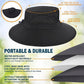 EINSKEY Wide Brim Sun Hat, UPF 50+ UV Protection Waterproof Packable Bucket Hat for Men & Women, Fishing Hiking Beach Garden