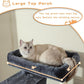 70-Inch Cat Tree,Large Cat Tree Tower with Hammock, Scratching Post, Condo and Multi-Level Cat Tower for Large Cats, Cat Activity Center Playhouse, Dark Gray LCT016