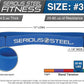 Serious Steel Fitness 12 inch Resistance Band - Deadlift & Hip Band for Glute Activation & Dynamic Warm Up