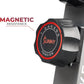 Sunny Health & Fitness Smart Stationary Exercise Upright Bike w/Pulse Sensor & 4-Way Adjustable Seat, Cycling Machine for Home Cardio Training, Free SunnyFit App Connection, Optional Resistance Band