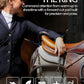 Equinavia Eidsvoll Forward Cut Shaped English Saddle Pad for Show Jumping with Ultra Fleece Trim