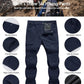 Men's Snow Ski Hiking Pants Winter Fleece Lined Softshell Outdoor Waterproof Insulated Cargo Work Pants