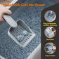 Stainless Steel Cat Litter Box with Lid, 24" L x 16" W x 11.8" H, Large Cat Litter Box for Multiple Cats with High Sided, No-Leak & Stick, Easy to Clean, Includes Litter Mat & Multi Functional Scoop